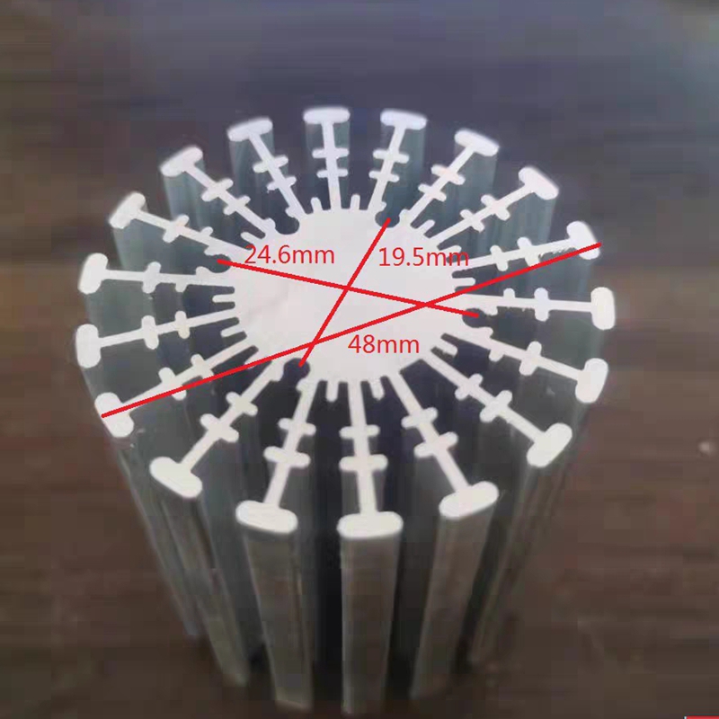 Home Automation System Diy - 48mm 알루미늄 원형 방열판 라디에이터, IC