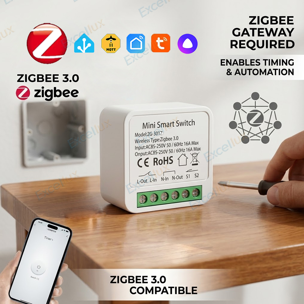 Smart Home Automation Diy - 16A 지그비 3.0 미니 스마트 DIY