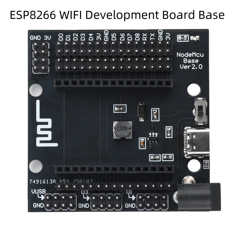 Esp8266 Nodemcu Board - NodeMcu 베이스 ESP8266 테스트용 DIY 보드