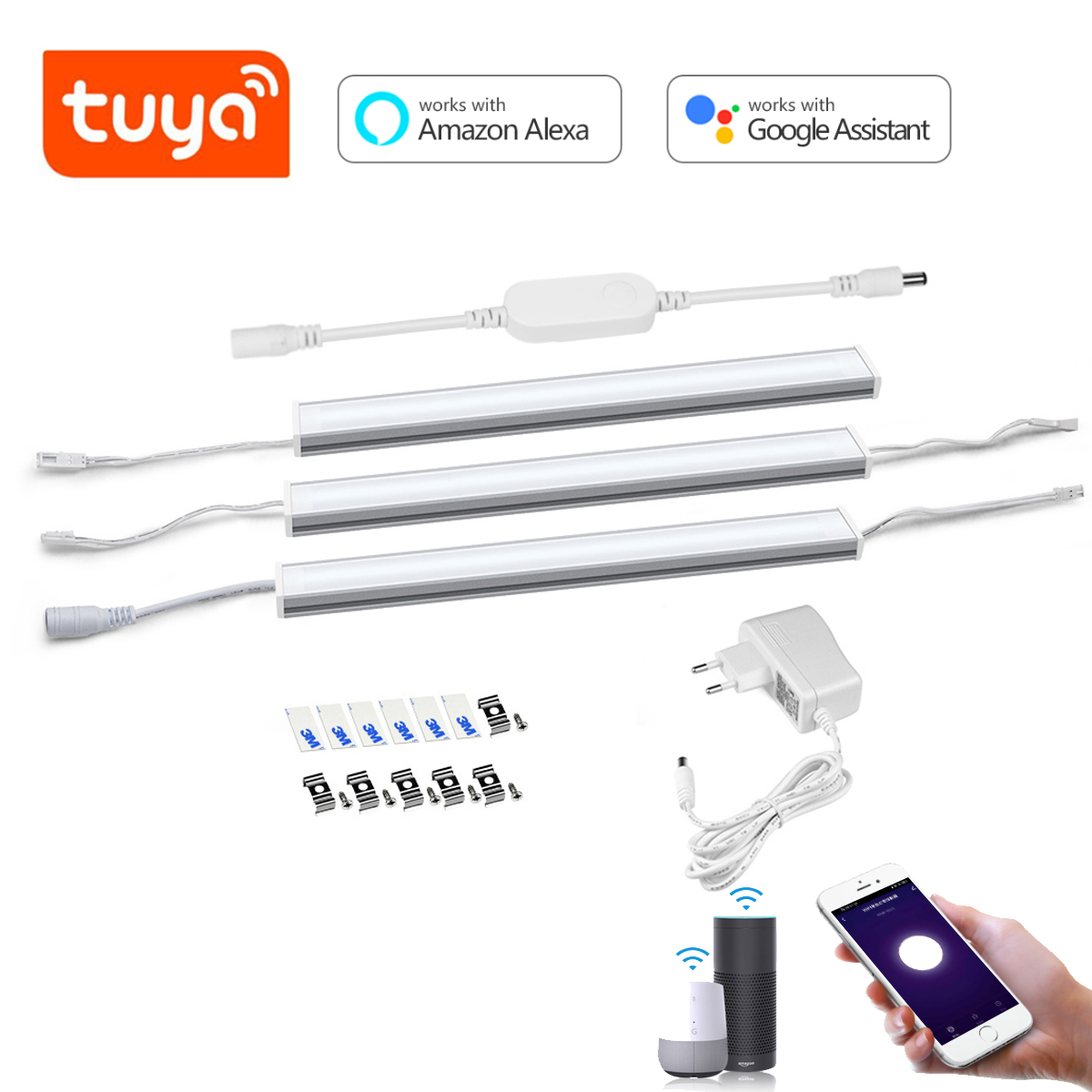 Smart Home Automation Diy - 스마트 투야 와이파이 알루미늄 바 LED