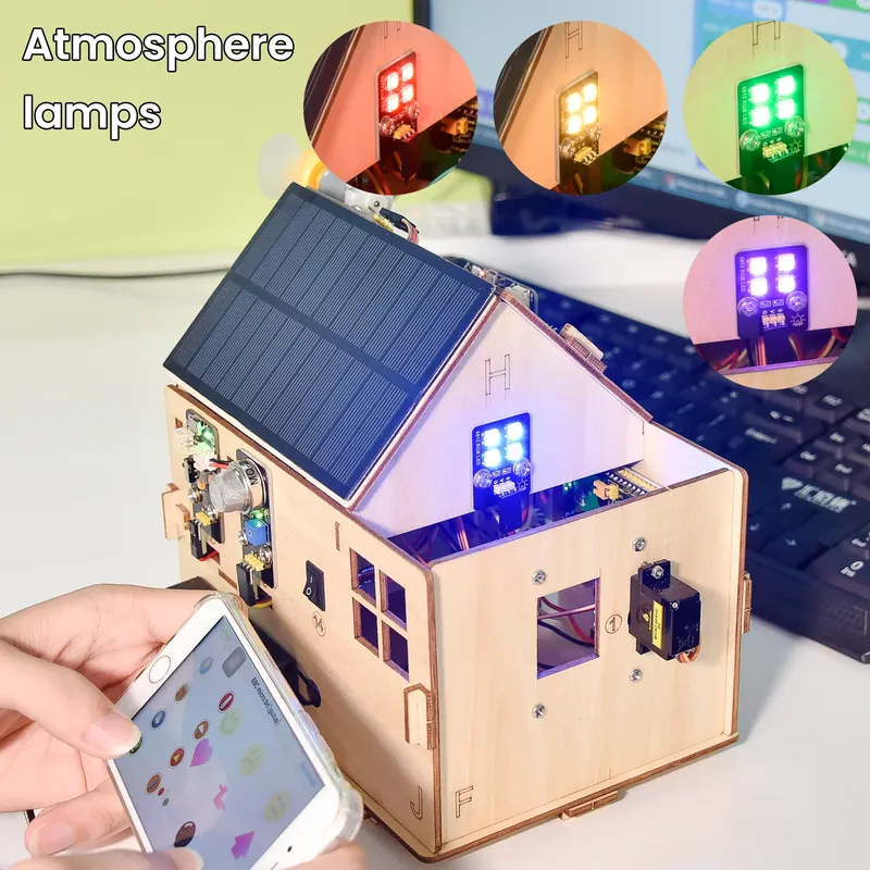 DIY 전자 STEM 마이크로비트 스마트 홈 스타터 키 - Home Automation Panel Diy 리뷰 및 가격