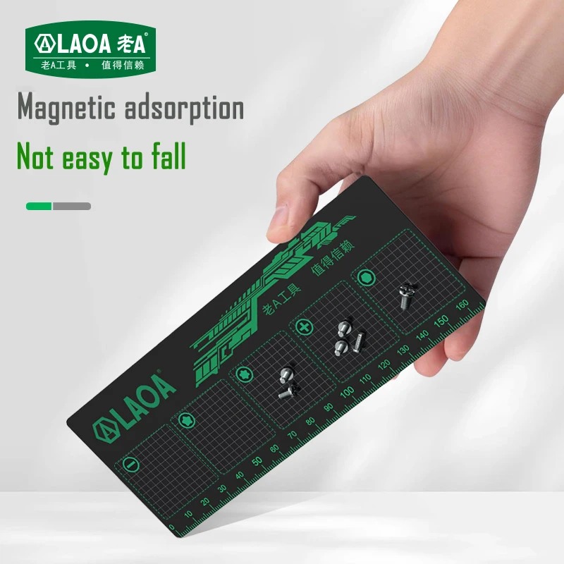 LAOA 자기 나사 보관 매트 양면 소프트 자기 홀더  - Home Automation System Diy 리뷰 및 가격
