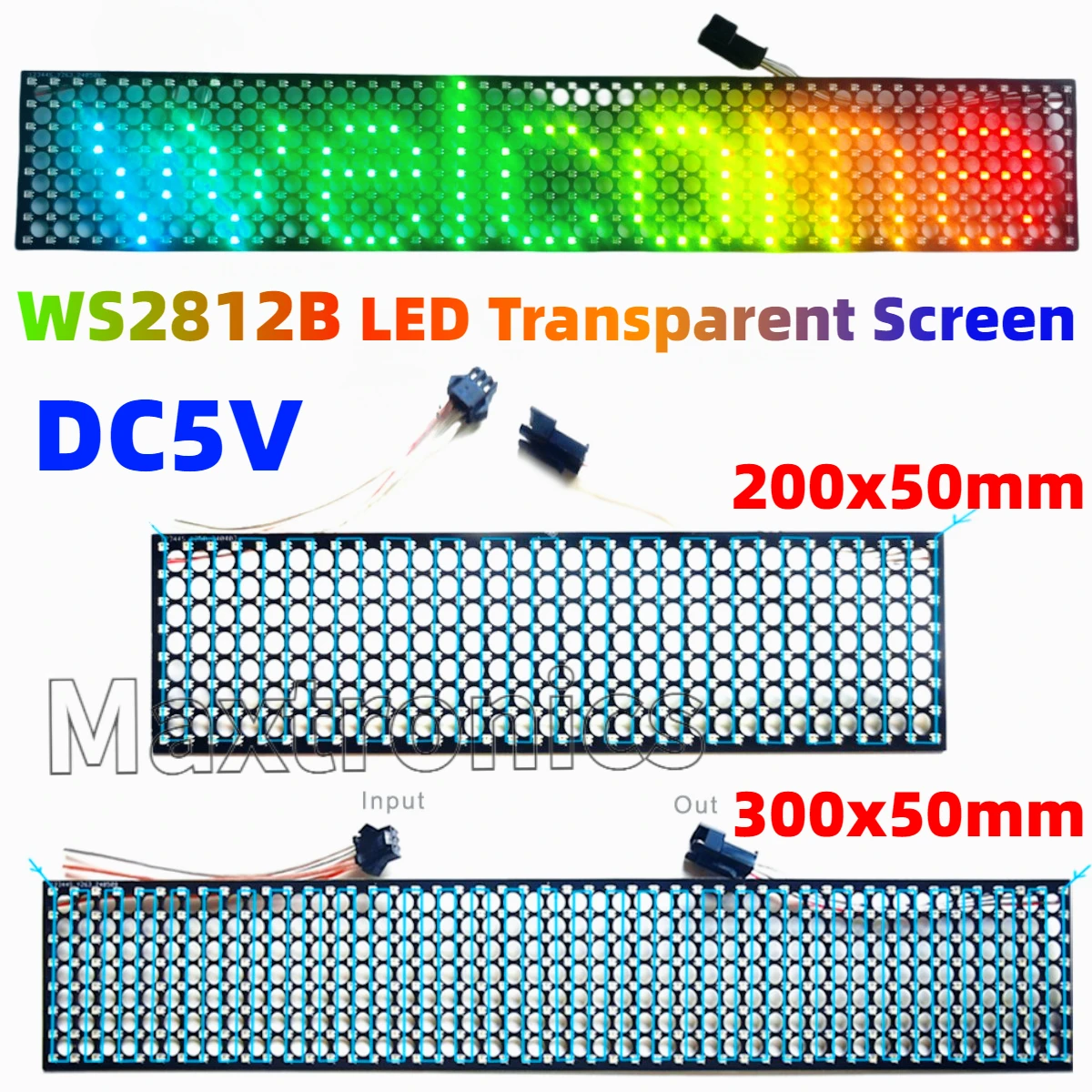 WS2812B LED 투명 스크린 풀 컬러 RGB 25 - Rgb Led Matrix 8X8 리뷰 및 가격