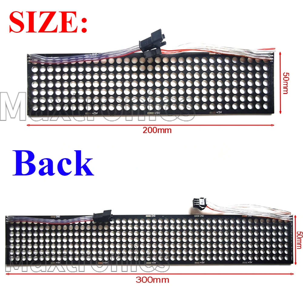 WS2812B LED 투명 스크린 풀 컬러 RGB 25 - Rgb Led Matrix 8X8 리뷰 및 가격