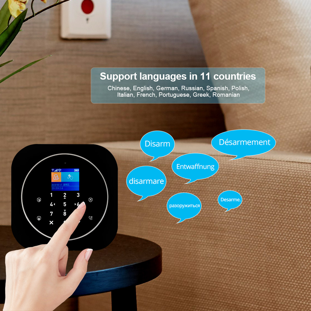 KERUI G12 무선 Tuya 홈 경보 시스템 키트  - Smart Home Automation Diy 리뷰 및 가격
