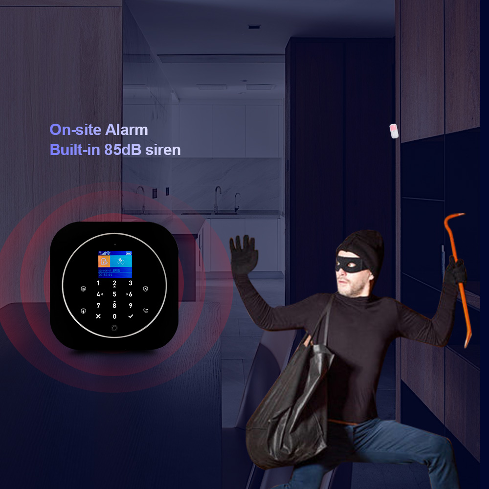 KERUI G12 무선 Tuya 홈 경보 시스템 키트  - Smart Home Automation Diy 리뷰 및 가격