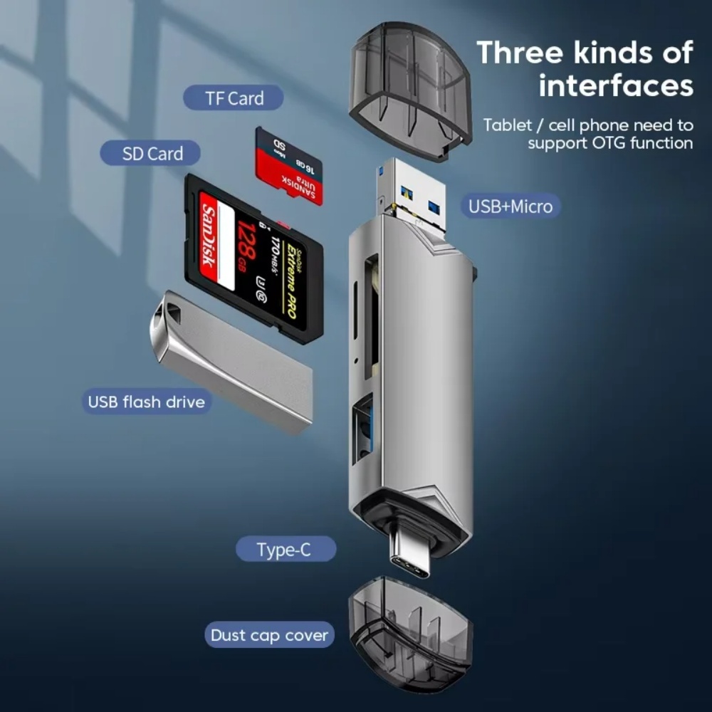 6-in-1 USB 3.0 OTG 카드 리더 USB-C - Home Assistant Sd 리뷰 및 가격