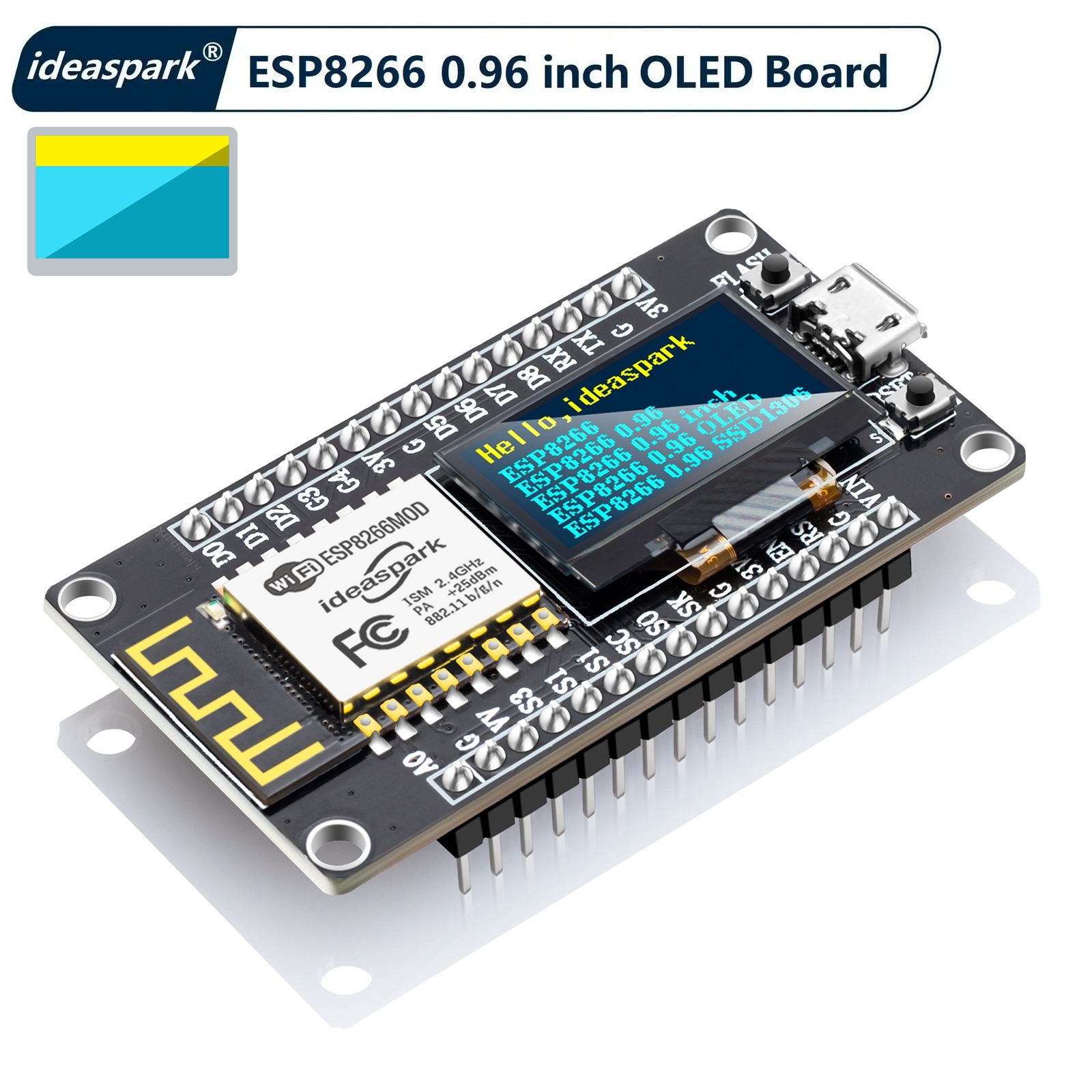 0.96'' OLED 디스플레이, CH-340, ESP - Esp8266 Nodemcu Board 리뷰 및 가격