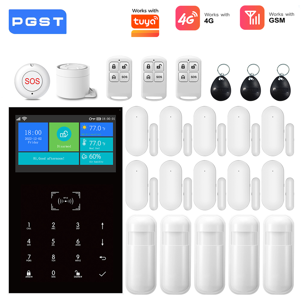 4G GSM WiFi 알람 시스템, 투야 스마트 홈 보 - Smart Home Automation Diy 리뷰 및 가격